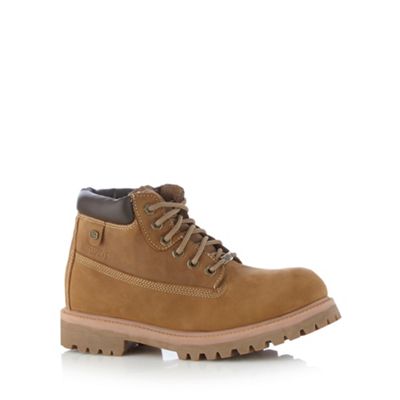 Skechers Big and tall tan 'sargeants verdict' boots
